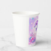 Pastel Whimsical Dolphin Baby Dusche Pappbecher (Rechts)