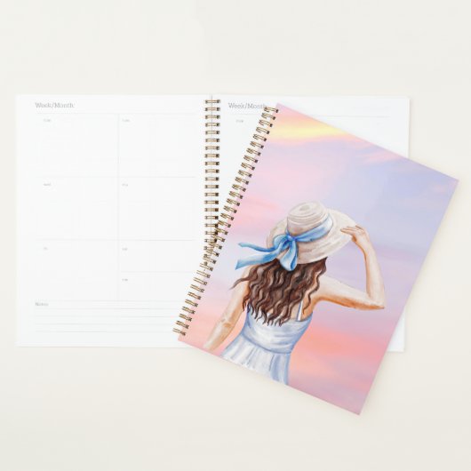 Pastel Whimsical Woman Digital Art Planer (Anzeige)