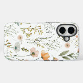 Pastel Wilblumen Case-Mate iPhone Hülle (Rückseite (Horizontal))