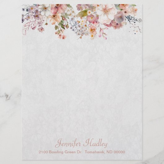 Pastel Wild Flowers Custom  (Vorderseite)