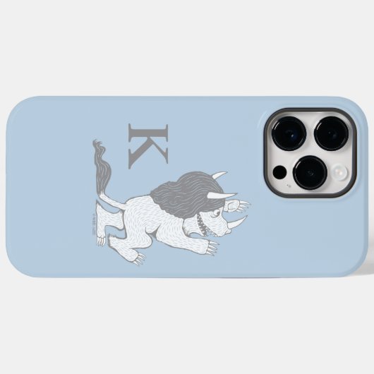 Pastel Wild Thing | Anfänglich hinzufügen Case-Mate iPhone Hülle (Rückseite (Horizontal))