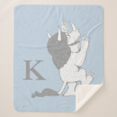 Pastel Wild Thing | Anfänglich hinzufügen Sherpadecke (Vorderseite)