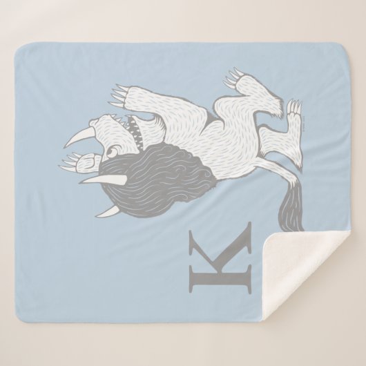 Pastel Wild Thing | Anfänglich hinzufügen Sherpadecke (Vorderseite (Horizontal))