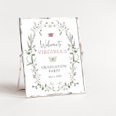 Pastel Wildblume Abschluss Poster