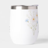 Pastel Wildblume Bouquet Personalisiert "Mama Est" (Links)