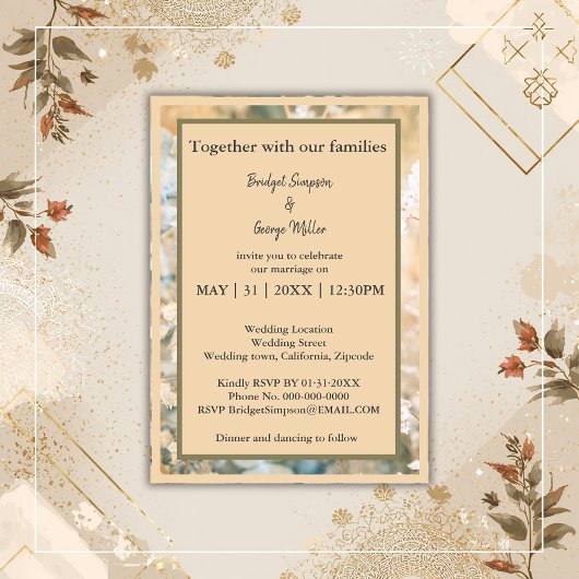 Pastel Wildblume Meadow Wedding