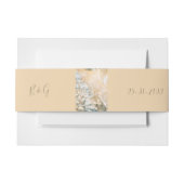 Pastel Wildblume Meadow Wedding Einladungsbanderole (Vorderseite Beispiel)