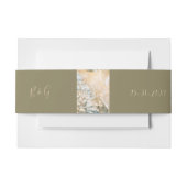 Pastel Wildblume Meadow Wedding Einladungsbanderole (Vorderseite Beispiel)