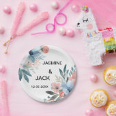 Pastel-Wildblume Pappteller (Party)