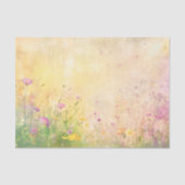 Pastel Wildflower Spring Meadow DZ5L Decoupage Seidenpapier (Vorderseite)