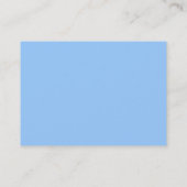 Pastel Wings Business Card Visitenkarte (Rückseite)
