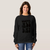 Pastel Winter Christmas Sleigh All Day Sweatshirt (Vorne ganz)