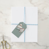 PASTEL-WINTERFEIERTAGS-HANDSCHUHE UND HUT GESCHENKANHÄNGER (Mit Garn)