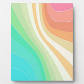 Pastel Wirbel Fotoplatte (Vorderseite)