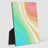 Pastel Wirbel Fotoplatte (Seite)