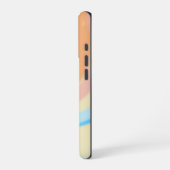 Pastel Wirbel iPhone Hülle (Linke Seite)