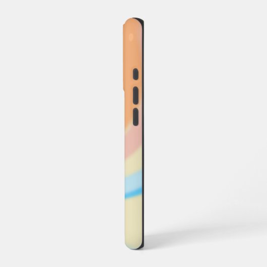 Pastel Wirbel iPhone Hülle (Linke Seite)