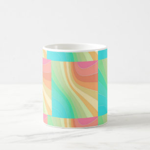 Pastel Wirbel Kaffeetasse
