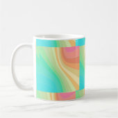 Pastel Wirbel Kaffeetasse (Links)