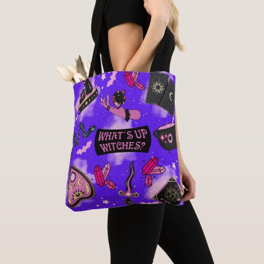 Pastel Witch Tote Bag - Kawaii Witchcore Halloween Tasche (Von Nahem)