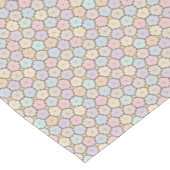 Pastel Wood Slices Kurzer Tischläufer (Ecke)