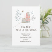 Pastel Woodland | Karte zum Wechseln (Stehend Vorderseite)