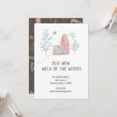 Pastel Woodland | Karte zum Wechseln (Vorderseite/Rückseite Beispiel)