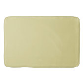 Pastel Yellow Chalk Badematte (Vorderseite)