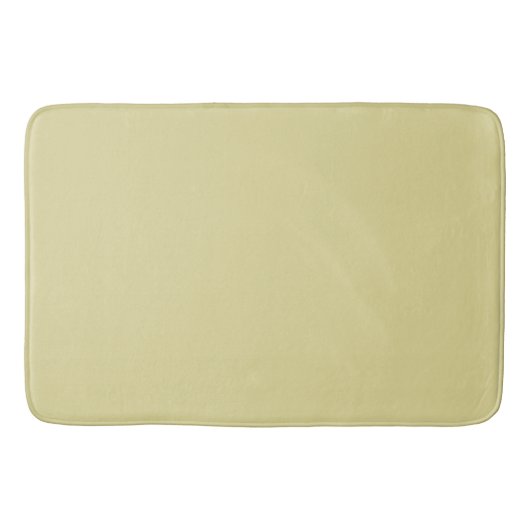 Pastel Yellow Chalk Badematte (Vorderseite)