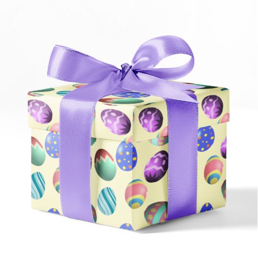 Pastel Yellow Oaster Egg Ostereier Party Ei Jagd S Geschenkpapier