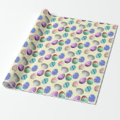 Pastel Yellow Oaster Egg Ostereier Party Ei Jagd S Geschenkpapier (Ungerollt)