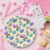 Pastel Yellow Oaster Egg Ostereier Party Ei Jagd S Pappteller (Party)