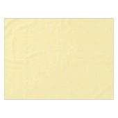 Pastel Yellow Polka Dot Pattern Tischdecke (Vorderseite (Horizontal))