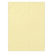 Pastel Yellow Polka Dot Pattern Tischdecke (Vorderseite)