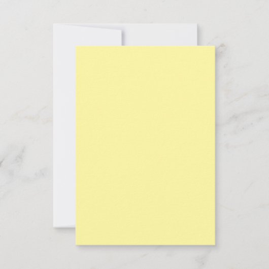 Pastel Yellow Summer Party Einladung (Vorderseite)
