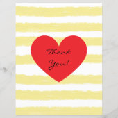 Pastel Yellow White Watercolor Summer Sale Flyer (Hinten)