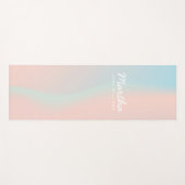 Pastel-Yogamat Yogamatte (Vorderseite (Horizontal))