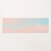 Pastel-Yogamat Yogamatte (Rückseite (Horizontal))