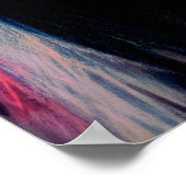 Pastel Zeichne Abstrakten farbigen Mann Poster (Ecke)