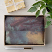 Pastel Zeichnend antikes chinesisches Pagoda-Dorf Seidenpapier (Geschenk)