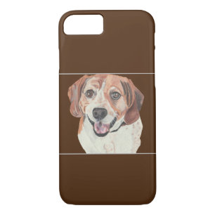 Pastel Zeichnend Beagle iPhone Case