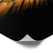 Pastel Zeichnend Bowling Strike Poster (Ecke)