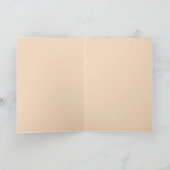 Pastel Zeichnend glückliche Shiba Inu Grußkarte Karte (Innenseite)