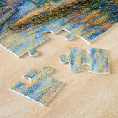 Pastel zeichnend historisches Krantor Danzig in da Puzzle (Seite)