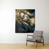 Pastel Zeichnend Jungfrau Wandteppich (Beispiel)