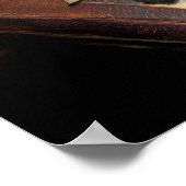 Pastel Zeichnend Schreibtisch für antike Schreibma Poster (Ecke)