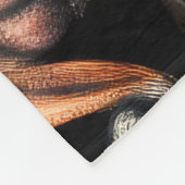 Pastel Zeichnend Shi Fu Dog Fog Protection Fleecedecke (Ecke)