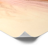 Pastel Zeichnete die Flapper Girl Blonde der 1920e Poster (Ecke)