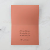 Pastel Zeichnete von Christmas Whimsical Karte (Innenseite)