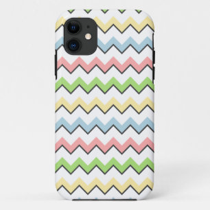 Pastel Zickzack Drop Shadow von Shirley Taylor Case-Mate iPhone Hülle